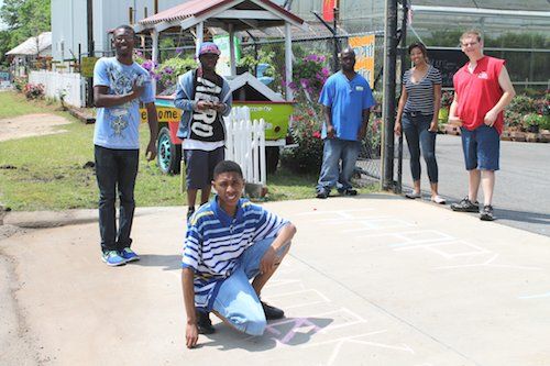 Arts in the Park markers