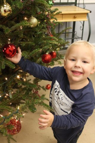 Christmas toddler