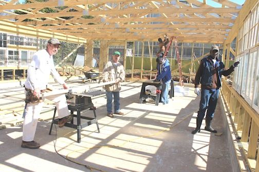 Glass greenhouse
