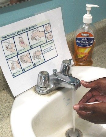 Hand washing hygiene