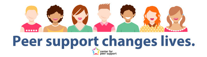 Peer support changes lives. 3